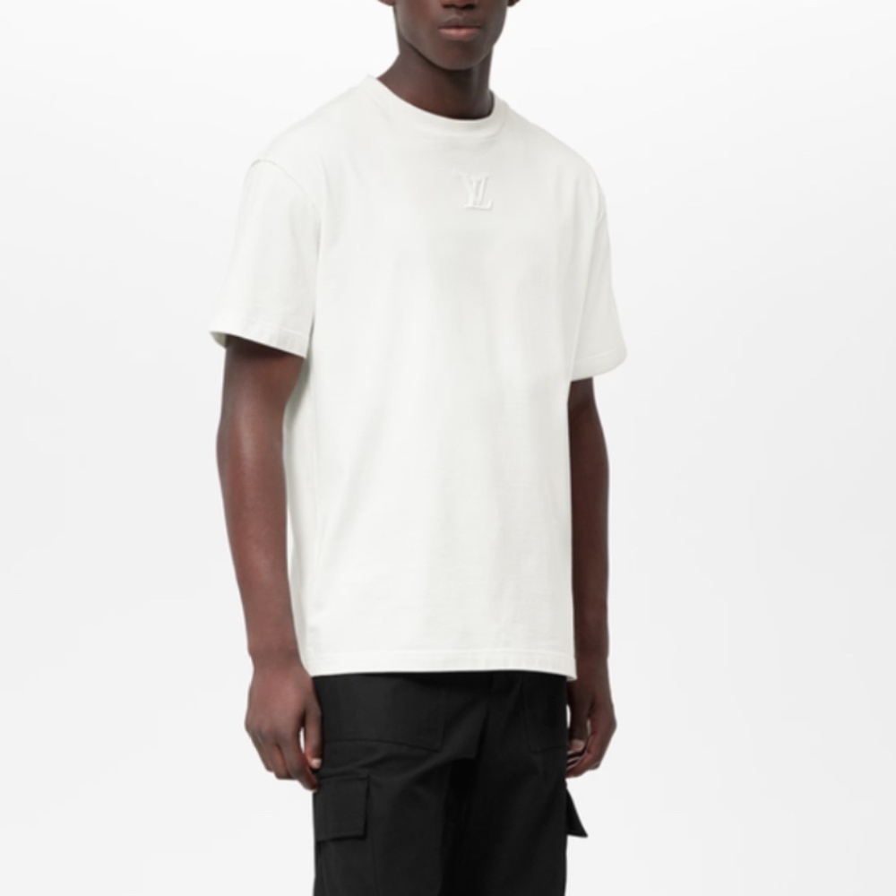 Men’s Embossed LV cotton shirt